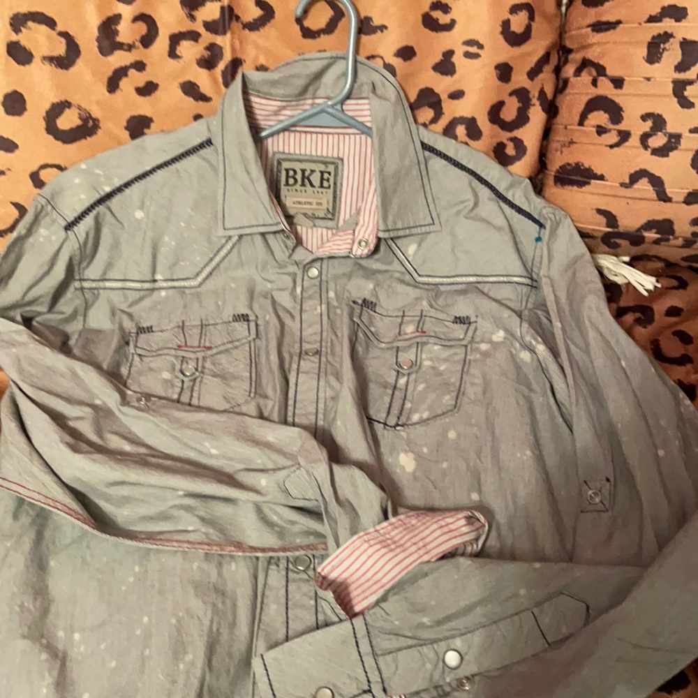 Pearl snap shirt